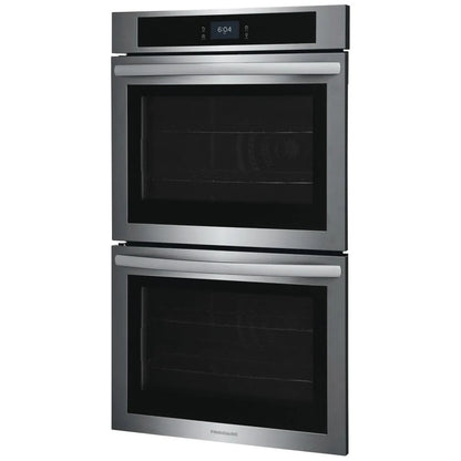 Frigidaire 30"  Electric Double Electric Wall Oven with Fan Convection FCWD3027AS