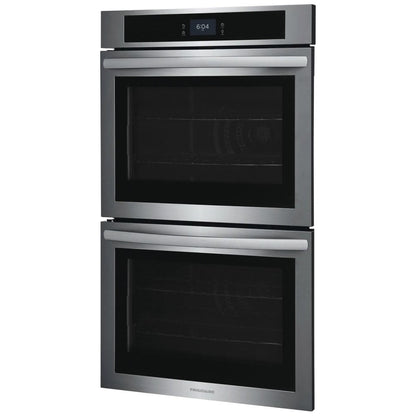 Frigidaire 30" Electric Double Electric Wall Oven with Fan Convection FCWD3027AS