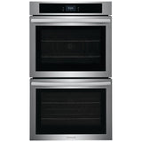 Frigidaire FCWD3027AS Double Wall Oven, 30 inch Exterior Width, Convection, Self Clean, 10.6 cu. ft. Capacity, Stainless Steel colour