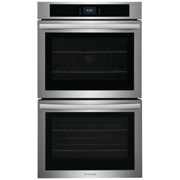 Frigidaire FCWD3027AS Double Wall Oven, 30 inch Exterior Width, Convection, Self Clean, 10.6 cu. ft. Capacity, Stainless Steel colour