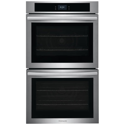 Frigidaire 30" Electric Double Electric Wall Oven with Fan Convection FCWD3027AS