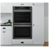 Frigidaire FCWD3030AD Double Wall Oven, 30 inch Exterior Width, Convection, 10.6 cu. ft. Capacity, Air Fry, Black Stainless Steel colour