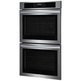 Frigidaire FCWD3030AS Double Wall Oven, 30 inch Exterior Width, Convection, 10.6 cu. ft. Capacity, Air Fry, Stainless Steel colour