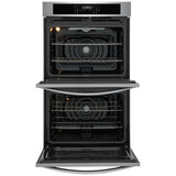 Frigidaire FCWD3030AS Double Wall Oven, 30 inch Exterior Width, Convection, 10.6 cu. ft. Capacity, Air Fry, Stainless Steel colour