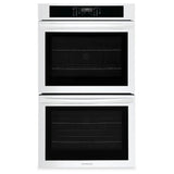 Frigidaire FCWD3030AW Double Wall Oven, 30 inch Exterior Width, Both Ovens Convection, 10.6 cu. ft. Capacity, Air Fry, White colour