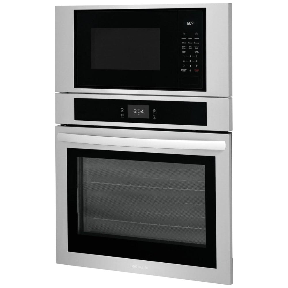 Frigidaire 30" Electric Combination Wall Oven and Microwave Microwave Wall Oven Combo FCWM3027AS