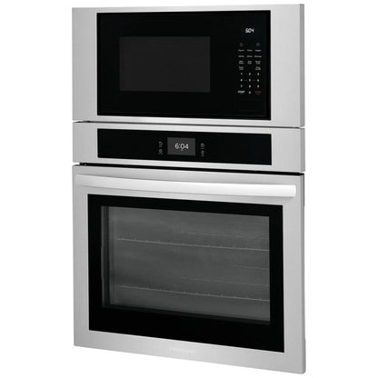 Frigidaire 30" Electric Combination Wall Oven and Microwave Microwave Wall Oven Combo FCWM3027AS