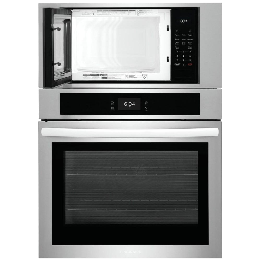 Frigidaire 30" Electric Combination Wall Oven and Microwave Microwave Wall Oven Combo FCWM3027AS