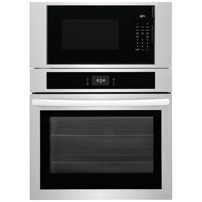 Frigidaire 30" Electric Combination Wall Oven and Microwave Microwave Wall Oven Combo FCWM3027AS
