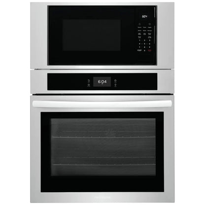 Frigidaire 30" Electric Combination Wall Oven and Microwave Microwave Wall Oven Combo FCWM3027AS