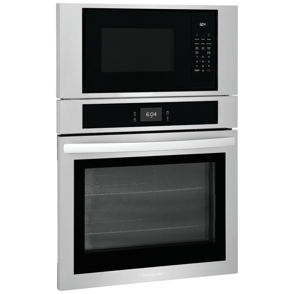 Frigidaire 30" Electric Combination Wall Oven and Microwave Microwave Wall Oven Combo FCWM3027AS
