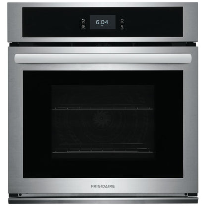Frigidaire 27" Electric Single Wall Oven with Fan Convection FCWS2727AS