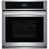 Frigidaire FCWS2727AS Single Wall Oven, 27 inch Exterior Width, Convection, Self Clean, 3.8 cu. ft. Capacity, Stainless Steel colour