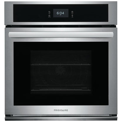 Frigidaire 27" Electric Single Wall Oven with Fan Convection FCWS2727AS