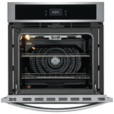 Frigidaire FCWS2727AS Single Wall Oven, 27 inch Exterior Width, Convection, Self Clean, 3.8 cu. ft. Capacity, Stainless Steel colour