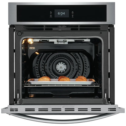 Frigidaire 27" Electric Single Wall Oven with Fan Convection FCWS2727AS