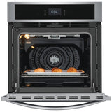 Frigidaire FCWS2727AS Single Wall Oven, 27 inch Exterior Width, Convection, Self Clean, 3.8 cu. ft. Capacity, Stainless Steel colour