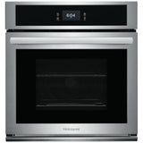 Frigidaire FCWS2727AS Single Wall Oven, 27 inch Exterior Width, Convection, Self Clean, 3.8 cu. ft. Capacity, Stainless Steel colour