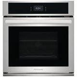 Frigidaire FCWS2727AS Single Wall Oven, 27 inch Exterior Width, Convection, Self Clean, 3.8 cu. ft. Capacity, Stainless Steel colour