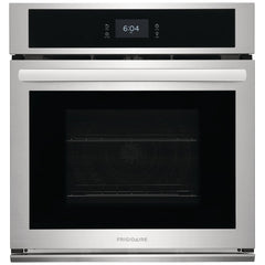 Frigidaire FCWS2727AS Single Wall Oven, 27 inch Exterior Width, Convection, Self Clean, 3.8 cu. ft. Capacity, Stainless Steel colour