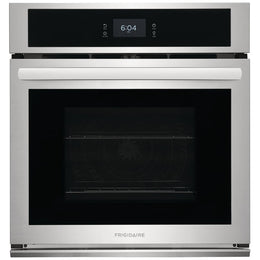 Frigidaire FCWS2727AS Single Wall Oven, 27 inch Exterior Width, Convection, Self Clean, 3.8 cu. ft. Capacity, Stainless Steel colour