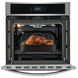 Frigidaire FCWS2727AS Single Wall Oven, 27 inch Exterior Width, Convection, Self Clean, 3.8 cu. ft. Capacity, Stainless Steel colour
