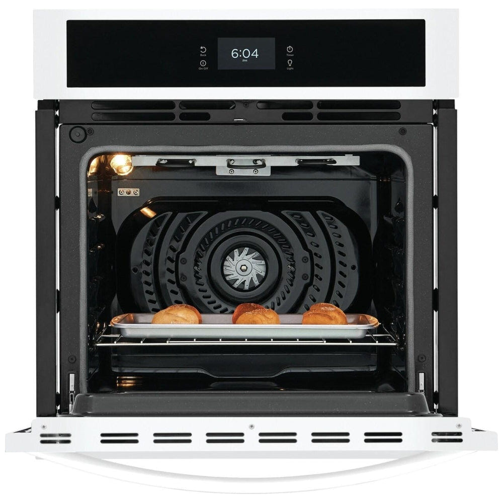 Frigidaire 27" Electric Single Wall Oven with Fan Convection FCWS2727AW