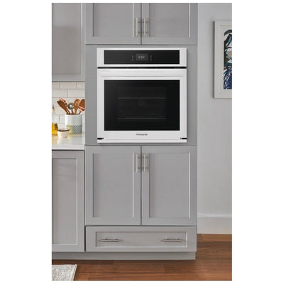 Frigidaire 27" Electric Single Wall Oven with Fan Convection FCWS2727AW