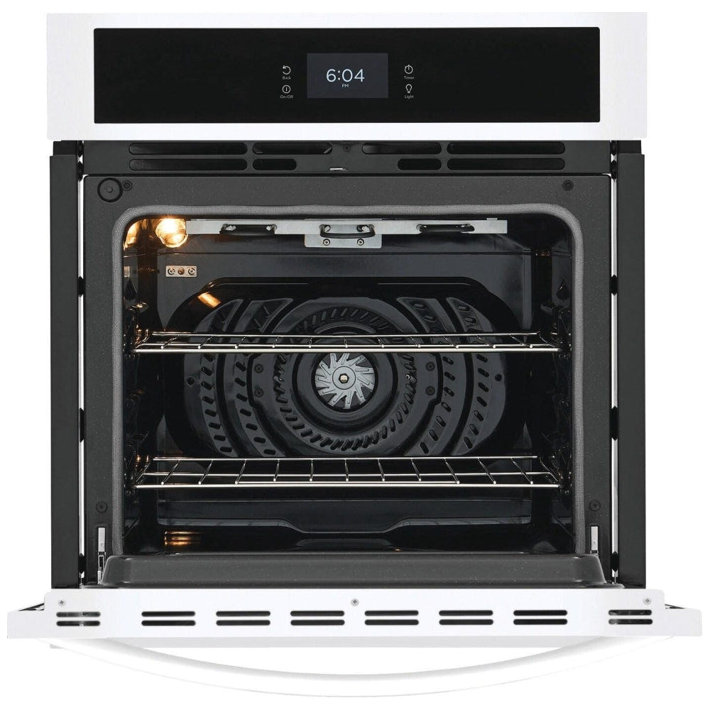 Frigidaire 27" Electric Single Wall Oven with Fan Convection FCWS2727AW