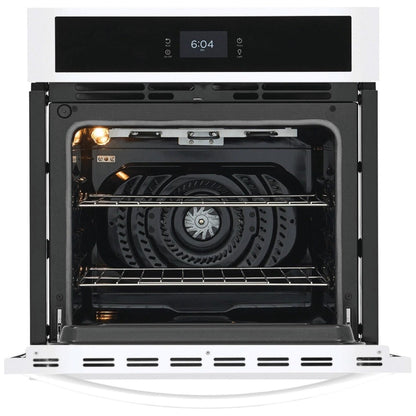 Frigidaire 27" Electric Single Wall Oven with Fan Convection FCWS2727AW