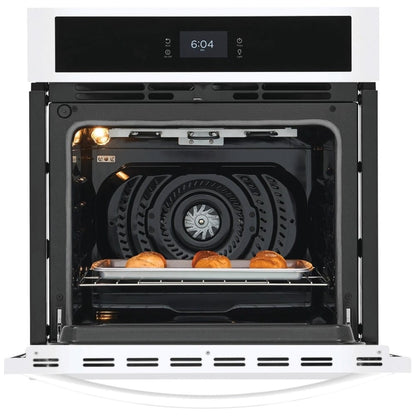 Frigidaire 27" Electric Single Wall Oven with Fan Convection FCWS2727AW