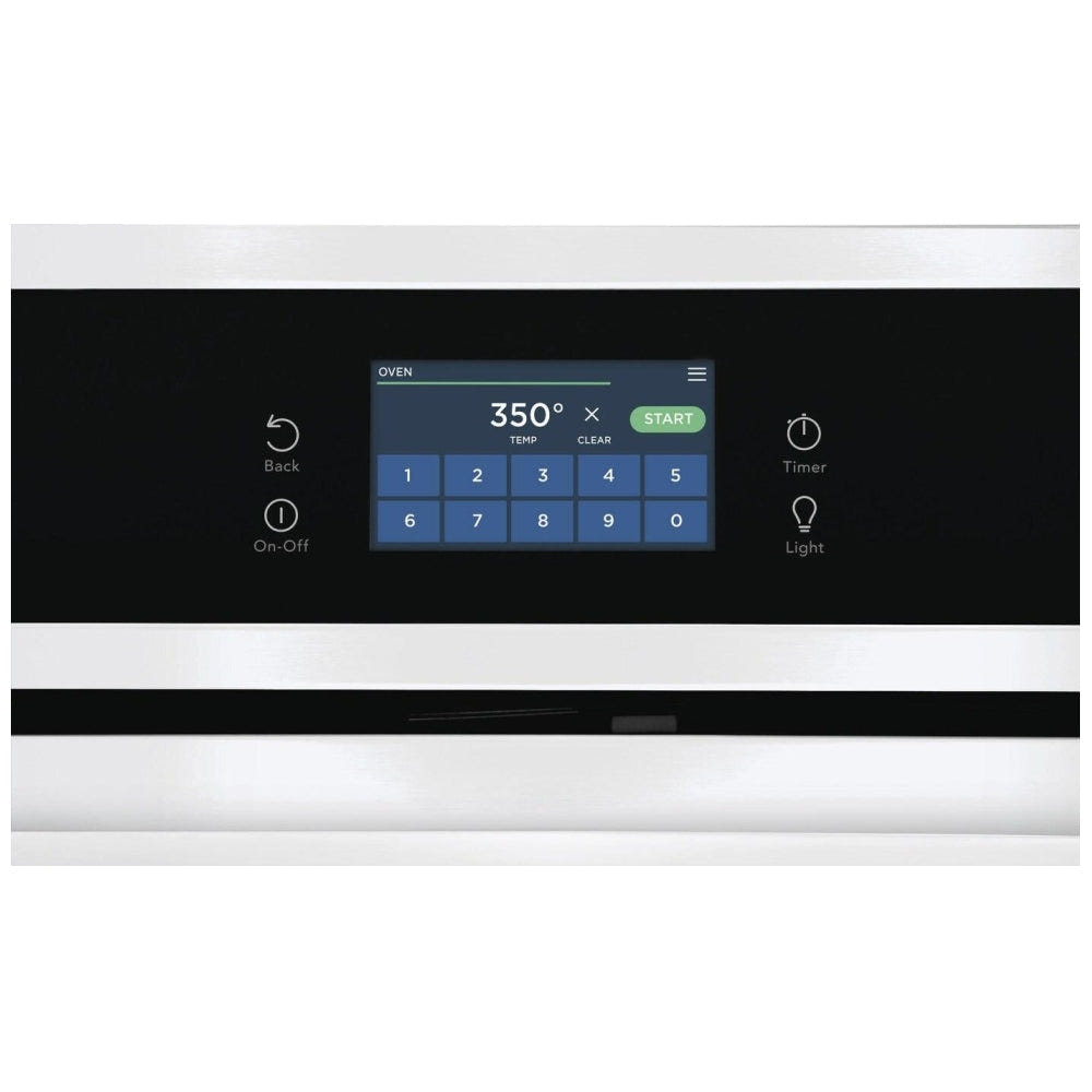 Frigidaire 27" Electric Single Wall Oven with Fan Convection FCWS2727AW