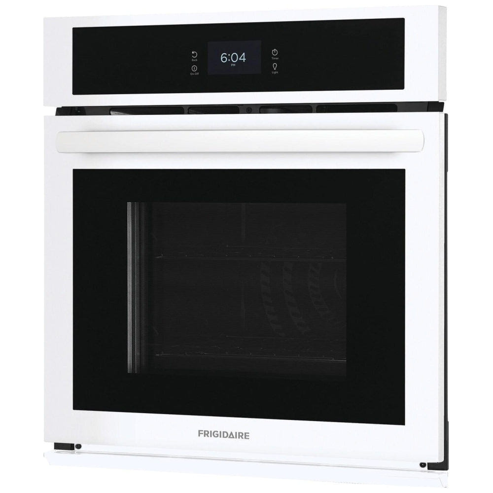 Frigidaire 27" Electric Single Wall Oven with Fan Convection FCWS2727AW