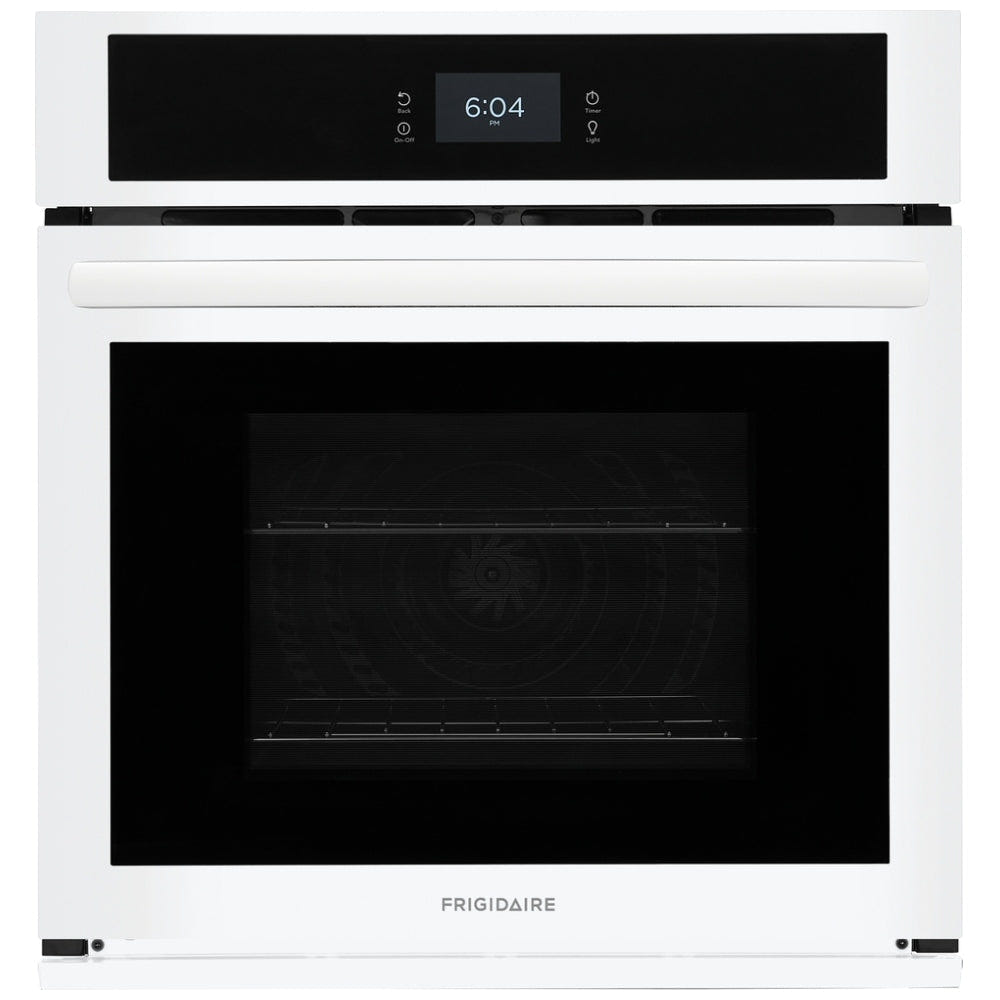 Frigidaire 27" Electric Single Wall Oven with Fan Convection FCWS2727AW