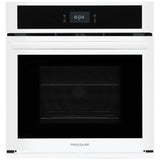 Frigidaire FCWS2727AW Single Wall Oven, 27 inch Exterior Width, Convection, Self Clean, 3.8 cu. ft. Capacity, White colour