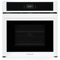 Frigidaire FCWS2727AW Single Wall Oven, 27 inch Exterior Width, Convection, Self Clean, 3.8 cu. ft. Capacity, White colour
