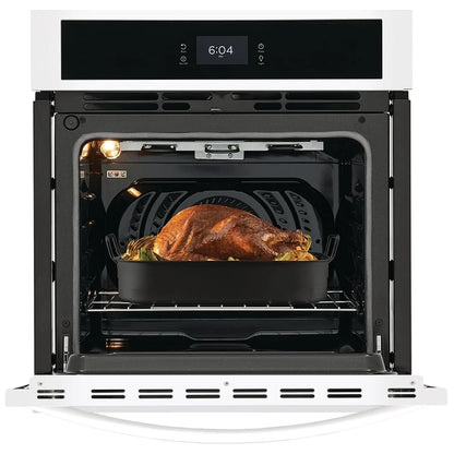 Frigidaire 27" Electric Single Wall Oven with Fan Convection FCWS2727AW