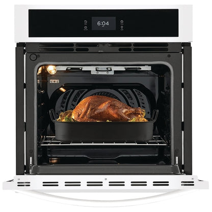Frigidaire 27" Electric Single Wall Oven with Fan Convection FCWS2727AW
