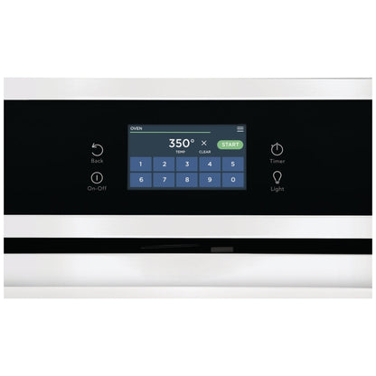 Frigidaire 27" Electric Single Wall Oven with Fan Convection FCWS2727AW