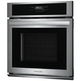 Frigidaire FCWS2730AS Single Wall Oven, 27 inch Exterior Width, Convection, 3.8 cu. ft. Capacity, Air Fry, Stainless Steel colour