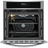 Frigidaire FCWS2730AS Single Wall Oven, 27 inch Exterior Width, Convection, 3.8 cu. ft. Capacity, Air Fry, Stainless Steel colour