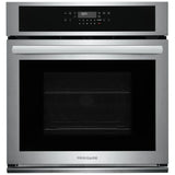 Frigidaire FCWS2730AS Single Wall Oven, 27 inch Exterior Width, Convection, 3.8 cu. ft. Capacity, Air Fry, Stainless Steel colour