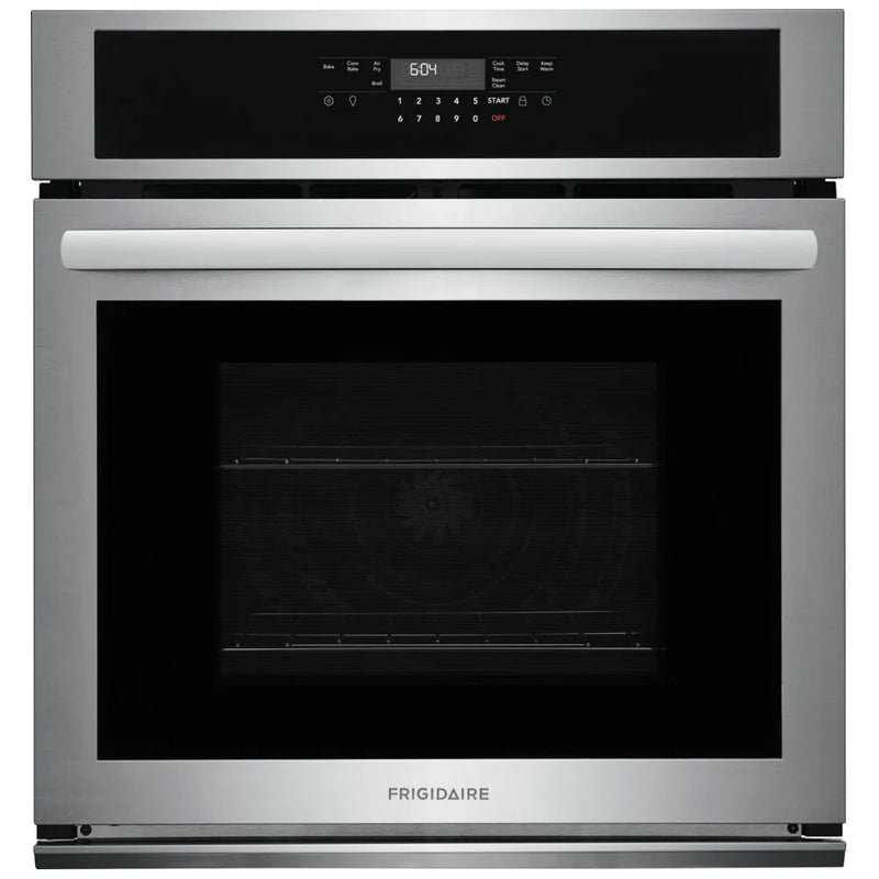 Frigidaire FCWS2730AS Single Wall Oven, 27 inch Exterior Width, Convection, 3.8 cu. ft. Capacity, Air Fry, Stainless Steel colour