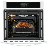 Frigidaire FCWS2730AW Single Wall Oven, 27 inch Exterior Width, Convection, 3.8 cu. ft. Capacity, Air Fry, White colour