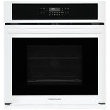 Frigidaire FCWS2730AW Single Wall Oven, 27 inch Exterior Width, Convection, 3.8 cu. ft. Capacity, Air Fry, White colour
