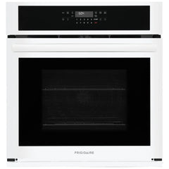Frigidaire FCWS2730AW Single Wall Oven, 27 inch Exterior Width, Convection, 3.8 cu. ft. Capacity, Air Fry, White colour