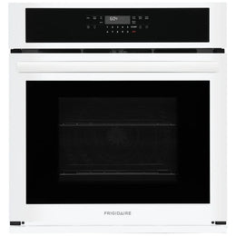 Frigidaire FCWS2730AW Single Wall Oven, 27 inch Exterior Width, Convection, 3.8 cu. ft. Capacity, Air Fry, White colour