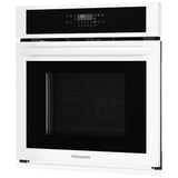 Frigidaire FCWS2730AW Single Wall Oven, 27 inch Exterior Width, Convection, 3.8 cu. ft. Capacity, Air Fry, White colour