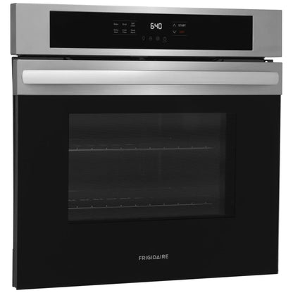 Frigidaire 30 英寸电动单壁烤箱，带风扇对流 FCWS3027AW