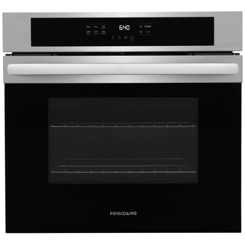 Frigidaire FCWS3025AS Single Wall Oven, 30 inch Exterior Width, Self Clean, 5.3 cu. ft. Capacity, Stainless Steel colour